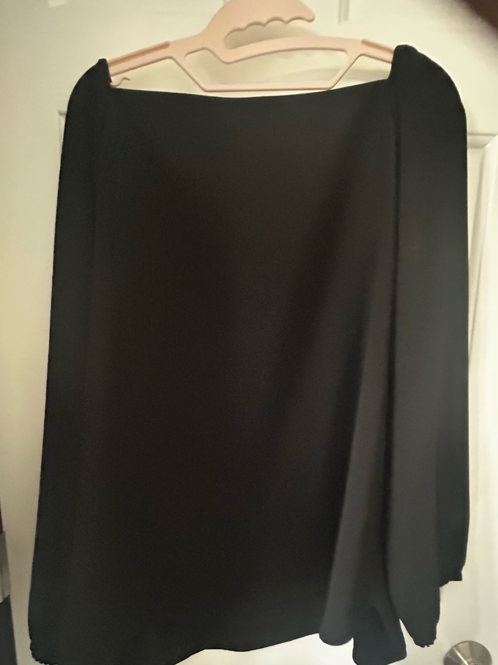 J crew square collar Classic Black Women's Skirt - Timeless A-Line Style
